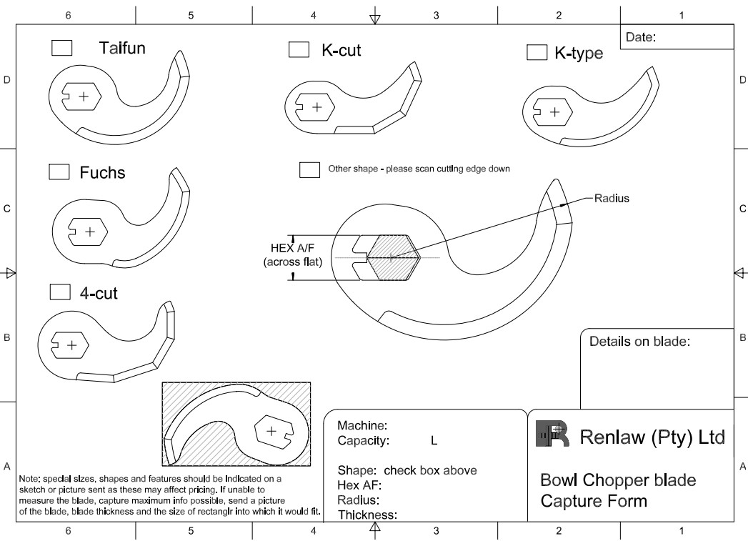 RBO Bowl Chopper Blades Capture Form RBO Bowl Chopper Blades Capture Form